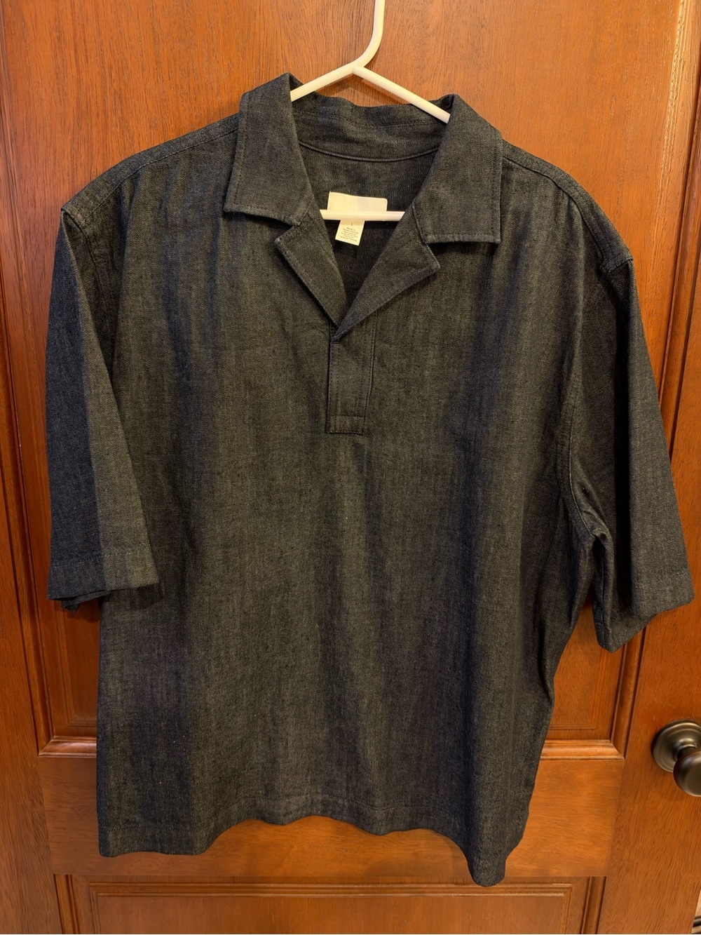 COS Denim Popover Shirt